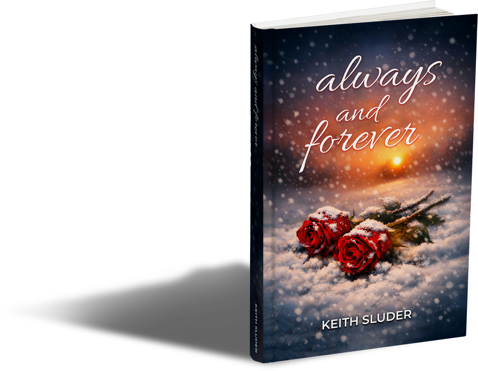 Book mockup of Always and Forever by Keith Sluder